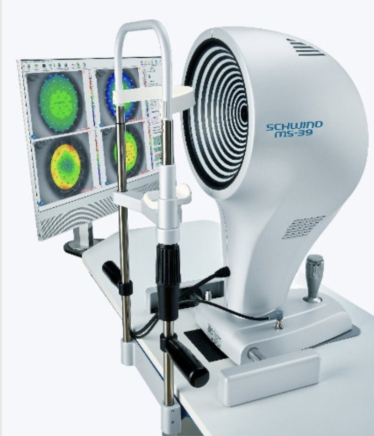 Hochmoderner Augenscanner